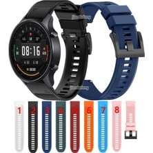 Betty Becky Xiaomi Mi Watch Color Için Spor Silikon Kayış Dokulu Bant (Yurt Dışından)