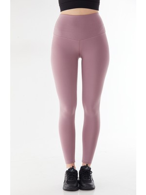 Secret Moda Kadın Spor Cepli Toparlayıcı Kadın Spor Taytı Leggins Toz