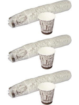 Muhtelif Atos - Karton Bardak 50 Adetli 3 Paket