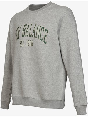 New Balance MNC3325 Gri Erkek Sweatshirt