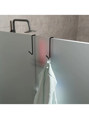 Zabata Askılı Banyo Rafı Siyah Mat Duş Organizeri Suya Dayanıklı Paslanmaz Malzeme