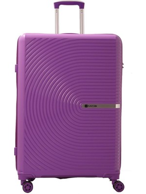 Mçs V374 Polipropilen Büyük Boy Valiz Mor