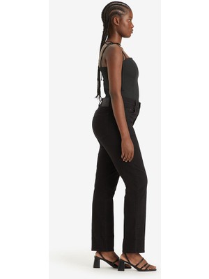 724™ High Rise Straight Kadın Jean Pantolon - Night Is Black