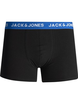 Jack & Jones Erkek Pamuklu Renkli Kemer Siyah Renk 5 Li Boxer 12142342