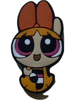 Sağlıkçı Shopping Powerpuff Girls Blossom Temalı Temalı Jibbitz Crocs Terlik Süsü