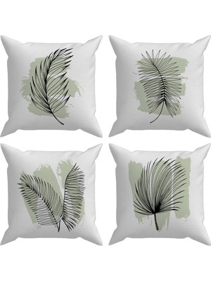 Evdek Exotic 4'lü Kırlent Kılıf DS15