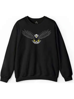So Cool Baskılı  Şampiyon Kara Kartal  1903  Baskılı Sweatshirt