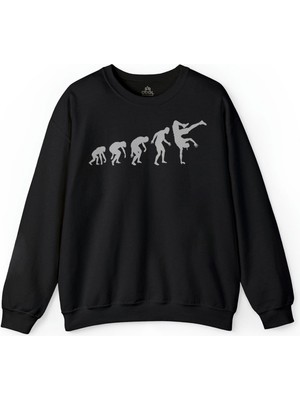 So Cool  Evolution Evrim Breakdance Break Dance Hip Hop Baskılı Sweatshirt