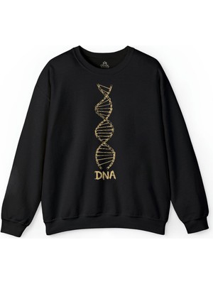 So Cool Dna Bisiklet Zinciri Genetik Hayat Ağacı Evrim Baskılı Sweatshirt