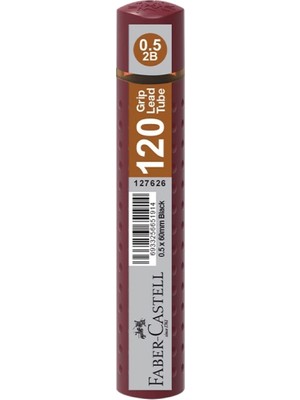 Faber-Castell Faber Castell Min Grip 0.5 120LI Bordo Tüp