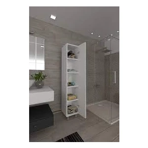 Mimoza 5 Raflı Çok Amaçlı Banyo Dolabı
