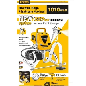 Havasız Boya Püskürtme Makinası 1010 Watt