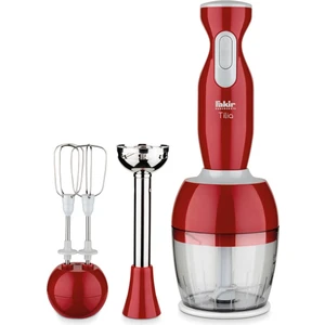 Mutfak Robotu Seti Çok Amaçlı Blender Set Kırmızı
