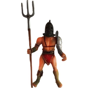 Romalı Gladyatör Retiarius - Çatal Mızraklı Savaşçı Figür Oyuncak