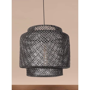 Ocean Point Siyah Sinnerlig Bambu Avize Bohem Iskandinav 40X37CM