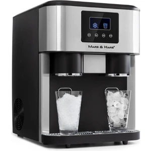 Mars & Hars Buz Yapma Makinesi ve Soğuk Su Sebili - LCD Dokunmatik Ekran (18KG Kapasiteli)