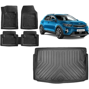 Sare Tuning Kia Stonic 2023 Model 3D Bagaj Havuzu ve 4d Luxury Havuzlu Paspas