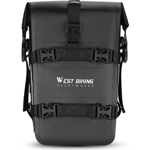 West Bıkıng Su Geçirmez 5l Motosiklet Çantası - Siyah (Yurt Dışından)
