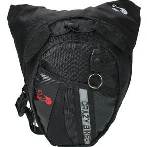 Taşınabilir Su Geçirmez Motosiklet Bel Çantası - Siyah (Yurt Dışından)