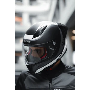 Rapıd Race Deeper Mat Beyaz-Siyah Kask