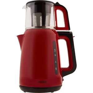 1501 Enerji Tasarruflu Kettle Çay Makinesi Retro Kırmız