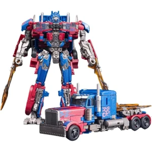 Deformasyon Robot Oyuncak, Deforme Araba Robot Oyuncaklar, Aksiyon Figürü Deformasyon Araba Modeli, Alaşım Deformasyon Taşınabilir Robot Oyuncaklar Kız Erkek (Optimus Prime) (Yurt Dışından)