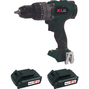 KL Pro  KLDM18BHX-20 18V/2.0AH. 150NM Kömürsüz Çift Akülü Şarjlı Darbeli Matkap