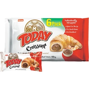 Today Kruvasan Çikolatalı 40 Gr. 6 Adet (1 Kutu)