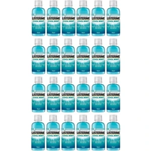 Cool Mint Ağız Bakım Suyu 95 ml Seyahat Boy 24 Adet