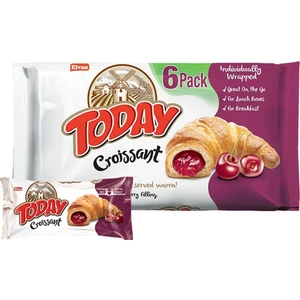 Today Kruvasan Vişneli 40 Gr. 6 Adet (1 Kutu)