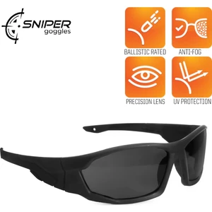 SNIPER BALİSTİK GÖZLÜK -SİYAH