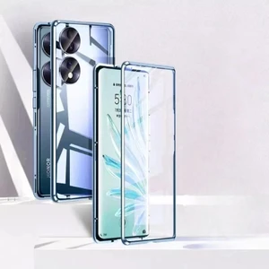 Huawei Honor 70 Cep Telefonu Kılıfı Için Uygun Çift Karakterler Magneto Her Şey Dahil Kamera Manyetik Emme (Yurt Dışından)