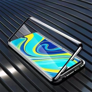 Huawei Nova 10 Pro Metal Çerçeve Çift Taraflı Cam Hd Kılıf Koruyucu Kapak Magneto'ya Uygun (Yurt Dışından)