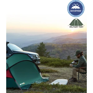 WATERPROOF MILITARY TENT/ÇADIR -HAKİ-KIRMIZI