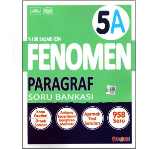 Fenomen Yayıncılık 5. Sınıf Paragraf Soru Bankası (A)