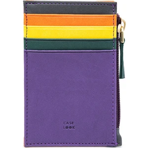 Case Look Kadın Mor Fermuarlı Kartlık Sophie 02