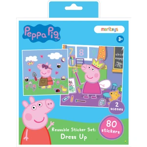 Peppa Pig Tak-Çıkar Çıkarma Oyunu Kıyafet Giydirme