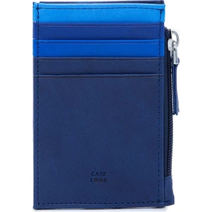 Case Look Erkek Mavi Fermuarlı Cüzdan Alex 02