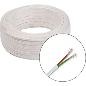 Ata Elektronik 100 Metre BİNA KUTUSU İLE DUVAR ARASI HAT KABLOSU KÖKEN KABLO 2Lİ