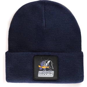 V1 Akrilik Duckside - 1 Kod Logolu Unisex Lacivert Bere (Beanie)