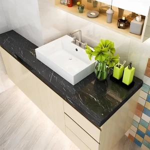 Mermer Desenli Masa Tezgah Mutfak Su Geçirmez Yapışkanlı Folyo Sticker