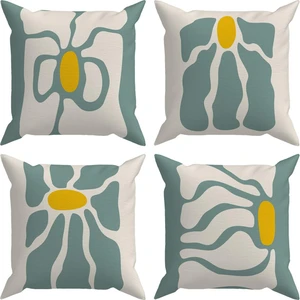 Abstract 4’lü Kırlent Kılıfı DS84