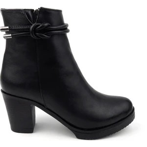 Hera Topuklu Siyah Kadın Bot