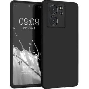 Matte Silicone Xiaomi Mi 13T Pro Kılıf Siyah