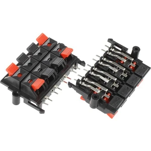 Betty Becky Fs-2 Adet 64X40X20MM 8 Pozisyonlu Jack Yaylı Yük Hoparlör Terminalleri (Yurt Dışından)