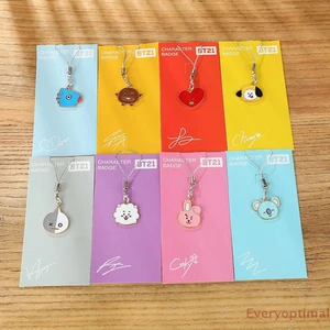 Betty Becky Bts Cep Telefonu Tutucu Anahtarlık Anahtarlık BT21 Askı Cep Telefonu Charm Için (Yurt Dışından)