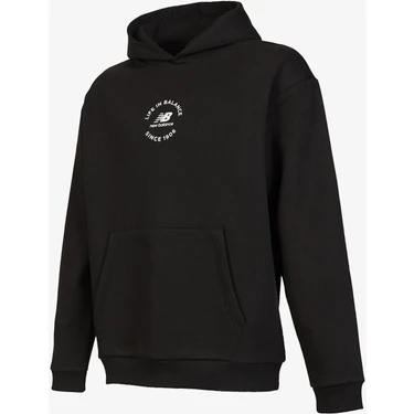 New Balance Lifestyle Unisex Siyah Sweatshirt