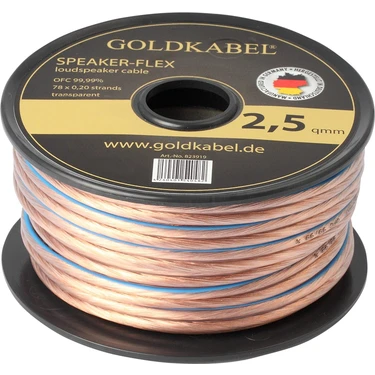 Goldkabel Speaker - Flex 2X2.50MM² Hoparlör Kablosu - 10