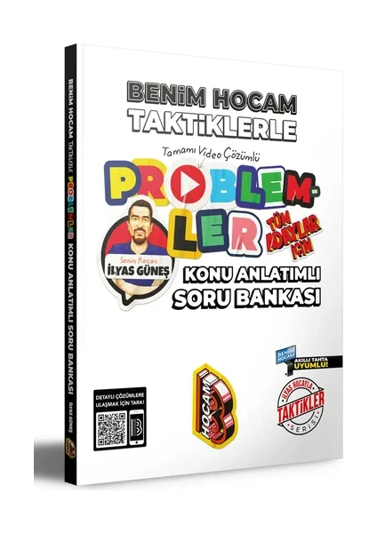 Benim Hocam Tüm Adaylar Için Taktiklerle Problemler Konu Anlatımlı Soru Bankası Bankası