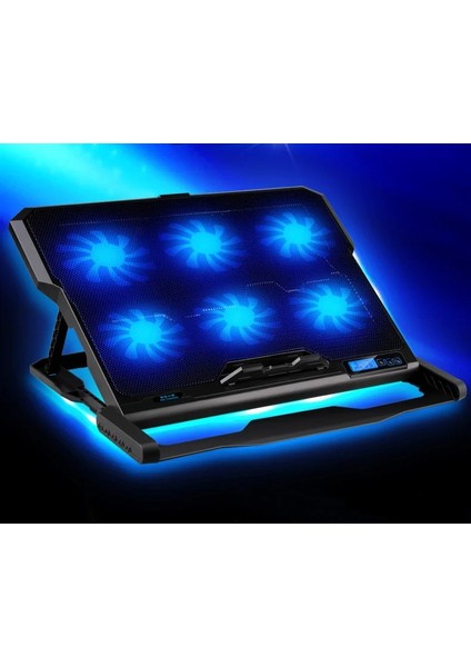 Ice Coorel Laptop Notebook Soğutucu Fan 12-15.6 Inç 2 USB Ayarlanabilir Kademeli Stand